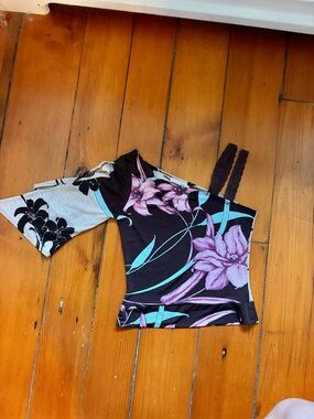Vintage one shoulder Going out Top